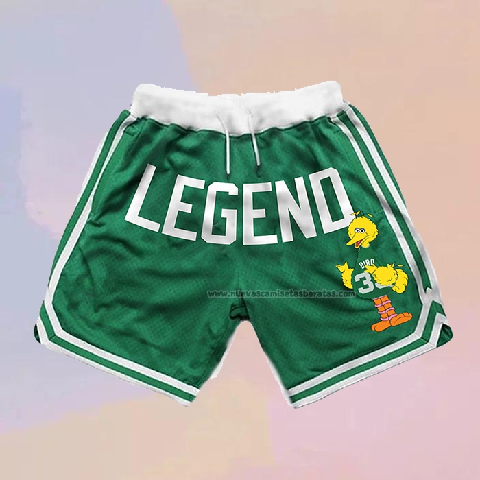 Pantalone Boston Celtics Larry Legend Retro Verde